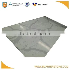 Hot Sale Calacatta White Artificial Marble Slabs thumbnail-1