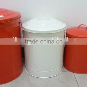 Manufacture 11L/15L/26L/40L Metal Trash Bin thumbnail-1