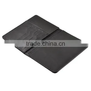 2017 Personalized Custom Slim Mens RFID Travel Leather Passport Wallet thumbnail-1