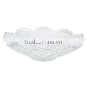 High Quality Cristal Glass Friut Plate /candy Bowl/ Ash Plate/ New Design Hot Selling Color Glass Ashtray BHL-P15 thumbnail-1