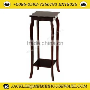 Antique Home Furniture Square Wooden Flower Stand thumbnail-1