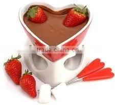 Ceramic Fondue,fondue Casserole, Fondue Pot, Porcelain Pot,ceramic Pot thumbnail-1