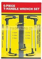 6pcs T Handle Hex Key Set thumbnail-1