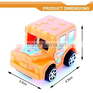 Funny Pull Back Car Cartoon Figure Toys Mini Car for Kids thumbnail-3