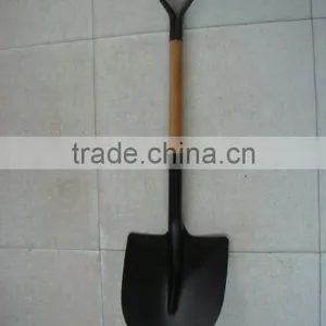 S505L Digging Shovel With Long Wood Handle thumbnail-1