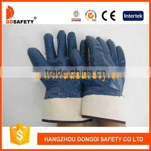 DDSAFETY 2017 Cheap Nbr Glove With Rough Chip Finished thumbnail-2