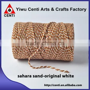 Top Sale China Original White and Coloured Natural Cotton Baker Twine , Divine Twine , Baker String thumbnail-6