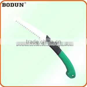 B9006 11.5" Big Design Green With Black Plastic Handle Folding Pruning Saw&hand Saw thumbnail-1