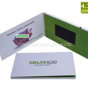 High Quality 4.3″ Video Postcard,video Flyer,video Brochure thumbnail-2
