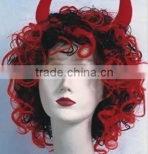 Devil Wigs/lady's Wigs/women's Wigs thumbnail-1