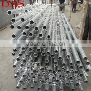 Quick Install Ringlock Scaffold Rosette System Pin Lock Scaffolding for Building Construction thumbnail-5