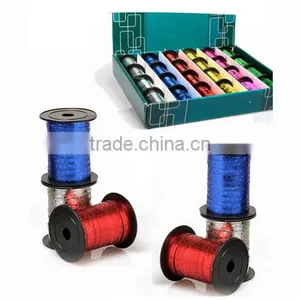 Star Designed Plastic Ribbon Mix Color for Chirstmas thumbnail-1