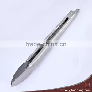 12" Durable Stainless Steel Food Cooking Tongs thumbnail-2