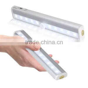 LED PIR Motion Sensor Closet Wardrobe Cupboard Cabinet Night Light thumbnail-2