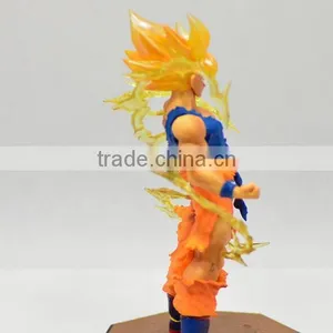 Seven Dragon Ball Wukong Super Saiyan Battle Turned Toys Toy Doll Model thumbnail-2