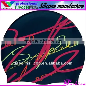 Custom Silicone Swimming Cap Custom Silicone Swim Cap thumbnail-1