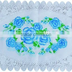 Plastic Printed Lace Table Mat,elegant Table Pads thumbnail-1