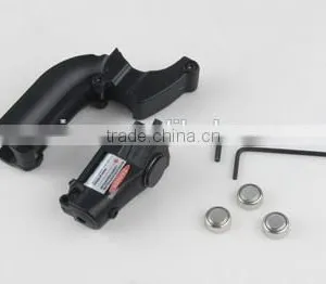 Tactical Red Dot 635nm Compact Rail Laser Sight Weaver for Gun Rifle Pistol (ES-BR-LS17R) thumbnail-4
