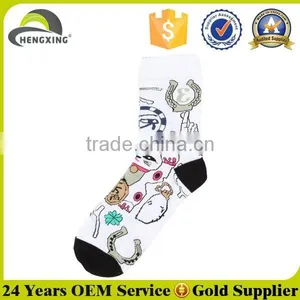 Hot Sale Printed Foods Socks Custom thumbnail-2