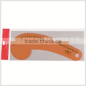Kearing Brand, 32cm Economical Vary Form Curve Ruler, 32cm Garment Ruler for Curve Line Drawing, Scale Normal Printed # 6132B thumbnail-2