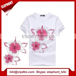 3D Design Women t Shirt White Color With Your Own Design thumbnail-1