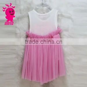 Latest Dress Designs for Girls Fashion Cheap Chiffon Lace Baby Girls Summer Dress Designs thumbnail-2