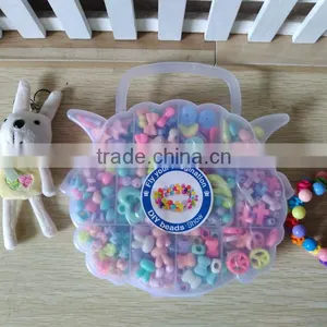 Diy Loose Beads Sets Children Jewelry Accossories Children Plastic Beads Cheap Toys Gifts for Kids thumbnail-5