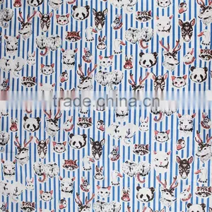 Wholesale Children Clothes Animals Woven Fabric High Quality 100% Cotton Textile Fabric thumbnail-6