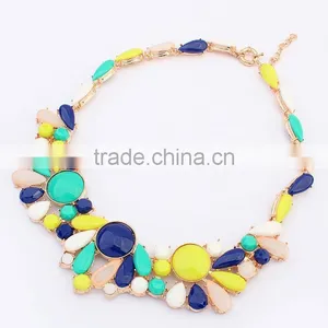 F20032N New Style Diamond Metal Jewelry Chain Necklace thumbnail-1