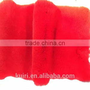 Factory Direct Supply 100% Real Rex Rabbit Fur Skin /Geninue Dyed Rex Rabbit Skin Tp2 thumbnail-6