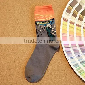 Classical Cartoon Summer Style Happy Socks Character Pattern Superheroes Socks for Man Woman thumbnail-2