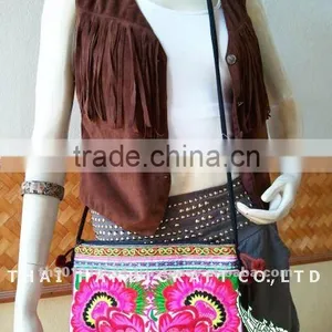 Embroidered HMONG Hill Tribe Shoulder Bag Cross Body Bag thumbnail-1