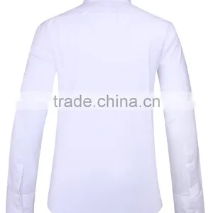 2017 Lastest Style Men Office Long Sleeves Shirts Solid Color thumbnail-4