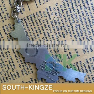 New Japan Niigata Map Zinc Alloy Keychain thumbnail-6