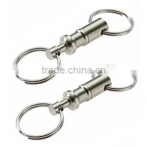EDC Outdoor Camping Equipment Detachable Pull Apart Quick Release Keychain thumbnail-2
