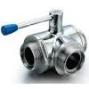 Stainless Steel Sanitary 3-way Ball Valve thumbnail-1