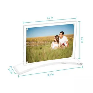 Wholesale Plastic Desktop Picture Holder Glass Love Photo Frames Mosaic Photo Frame thumbnail-2