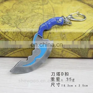 Dota Key Chain Zinc Alloy Key Chain Customized Key Chains thumbnail-1