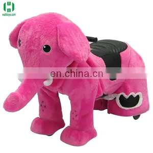 HI Ride on Furry Animal Electric Amusement Ride Sale Zoo Animal for Mall thumbnail-3
