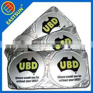 Car Sun Shade Silver Nylon Front Window Polyester From Leading Car Sunshade Supplier in China thumbnail-1