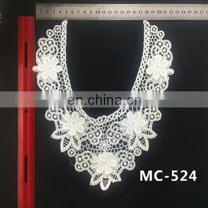 Embroidery Chemical Flower Neck Lace Collar thumbnail-4