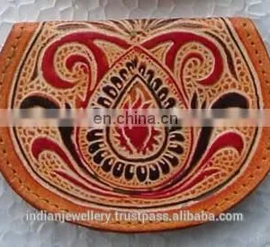 Leather Coin Folding Wallets Manufacturer, Original Leather Coin Purse Exporter thumbnail-4