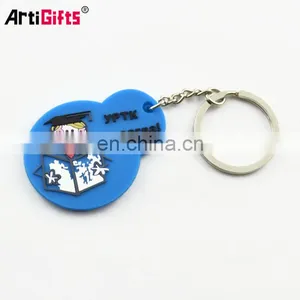 High Performance High Quality Custom Promotion Soft Rubber Key Chain thumbnail-4