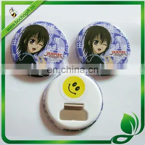 58mm Round Badge Opener With Magnet thumbnail-1