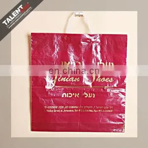 Custom Guangzhou Reusable Die Cut Print Plastic Shopping Bag thumbnail-1