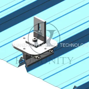 Honunity Solar Mounting Structure for Klip Lok Hook thumbnail-2
