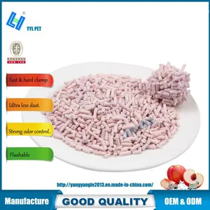 Pet Product: Hot Sell Peach Tofu Cat Litter With Flushable,clump thumbnail-1
