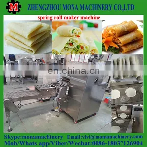Automatic Dumpling Skin Machine / Spring Roll Wrapper Making Machine With High Quality thumbnail-5
