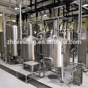 1BBL 2BBL 3BBL Micro Hotel Bar Pub Draft Beer Brewing Equipment Micro Brewery Machine thumbnail-4