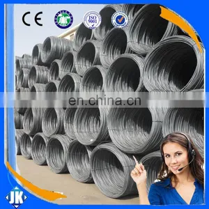 China Supplier Hot Rolled Alloy Sae1006 ms 6mm Steel Wire Rod Coils for Nail Making thumbnail-4